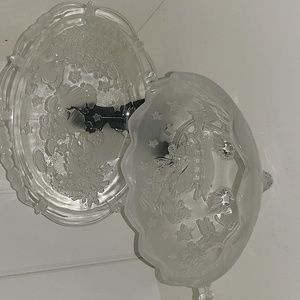 Christmas Mikasa serving pieces